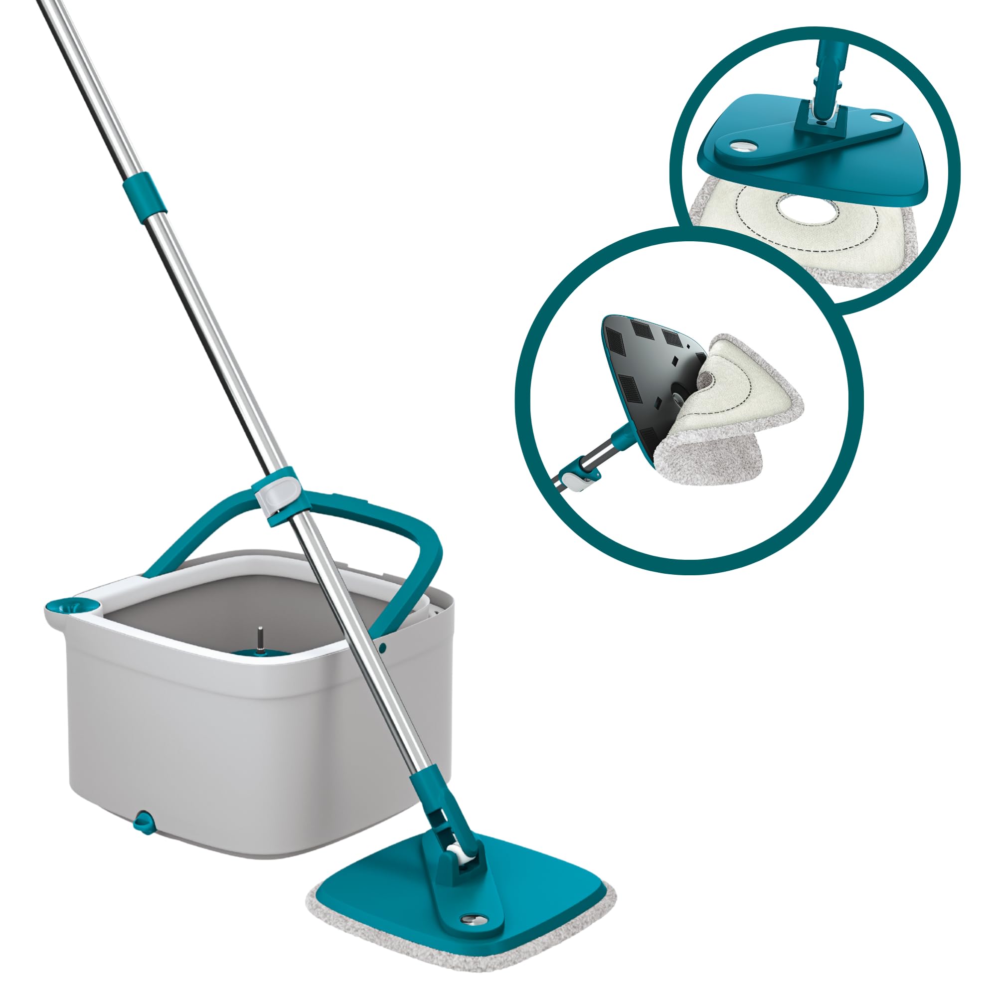 Flash Limp - Mop Giratório Água Limpa - MOP0648 : Amazon.com.br: Casa